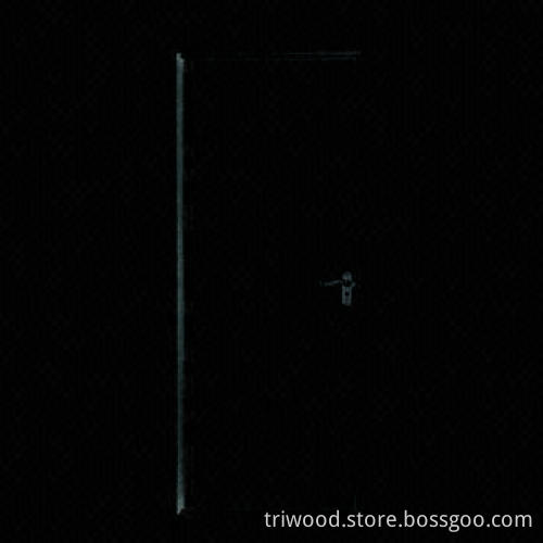 Exquisite Interior Composite Wood Door with Natural Wood Veneer and Environment-friendly Painting
